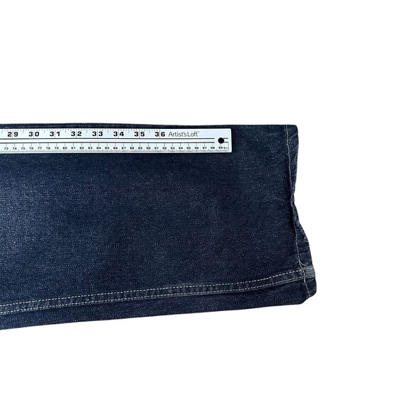 Phat Farm Skater Hip Hop Baggy Jeans Men’s 38 x 30 Blue Straight Leg Y2K - Picture 6 of 12